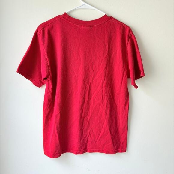 Vintage Red Peanuts Snoopy & Woodstock Christmas Lights Graphic Tee - Picture 6 of 6